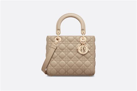 dior カナージュ バッグ|Lady Dior バッグ ミディアム カナージュ ラムスキン.